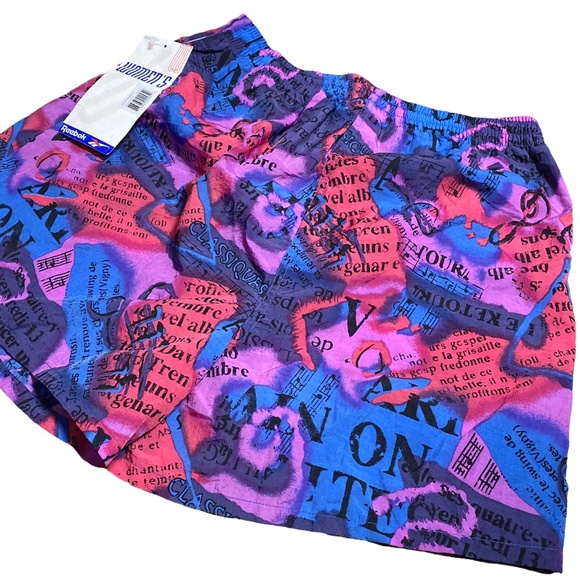 Vintage 90s Deadstock Reebok Bodywalk Music Running Shorts W Large M Medium - Picture 4 of 9
